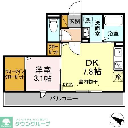 ＪＲ常磐線 柏駅 徒歩12分 3階建 築11年の間取り写真