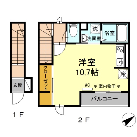 ソレイユ常盤台の間取り写真