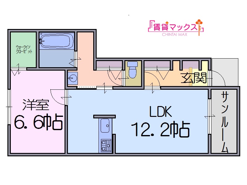 北葛城郡広陵町大字三吉のアパートの間取り