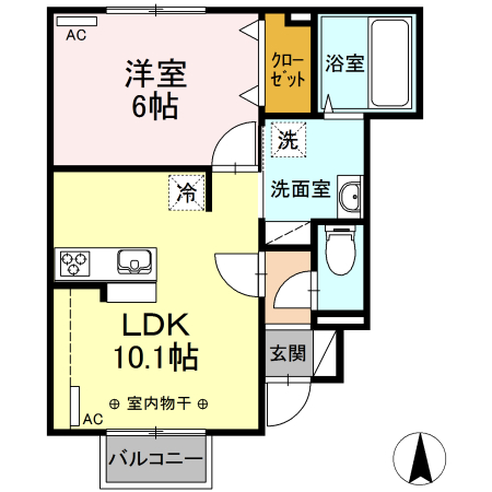 プレミオ広面の間取り