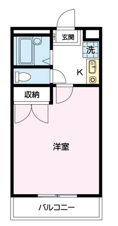 福山市神辺町大字新湯野のアパートの間取り