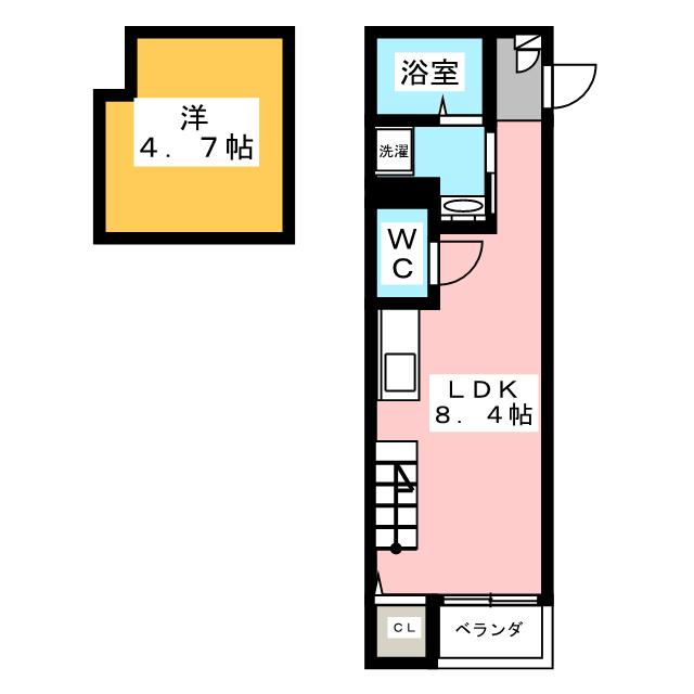 フレクール浄心の間取り