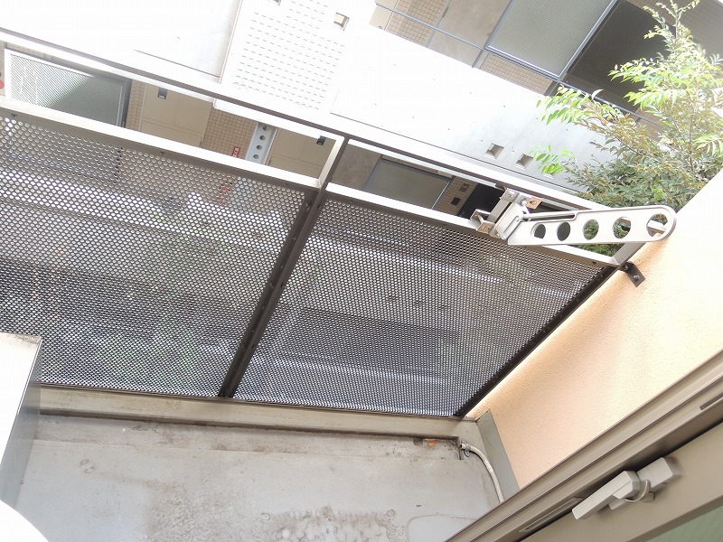 バルコニー　反転タイプのお部屋の画像です。