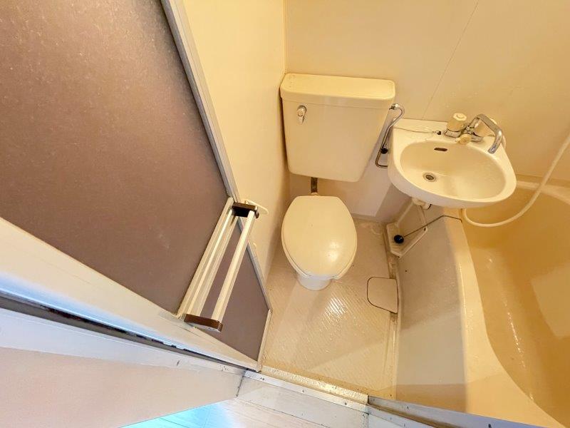 阪急京都線 相川駅 徒歩5分 5階建 築37年のトイレ写真