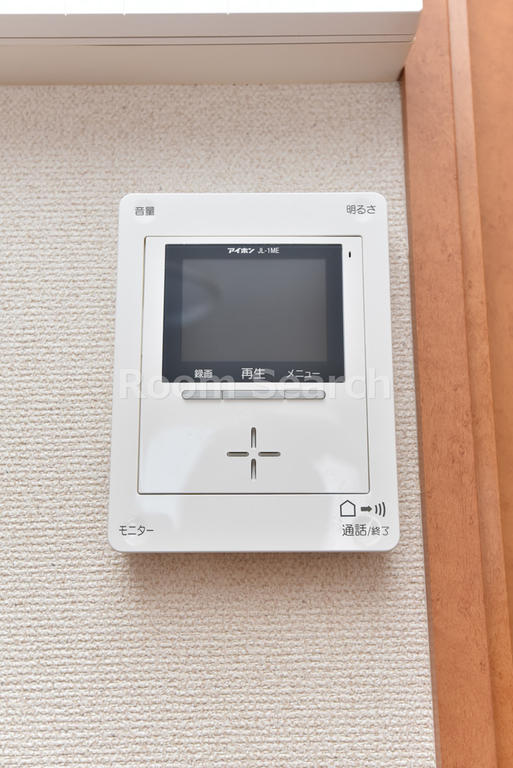セキュリティ　モニター付きインターホン