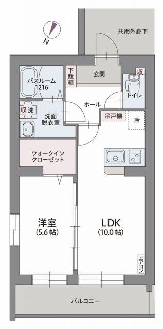 静岡県静岡市葵区瀬名川２（マンション）の賃貸物件の間取り