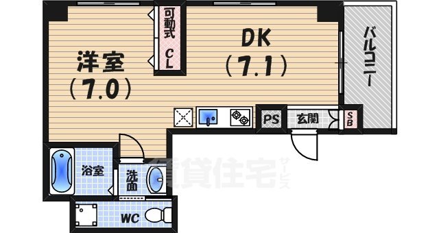 ノベラ西宮江上町の間取り