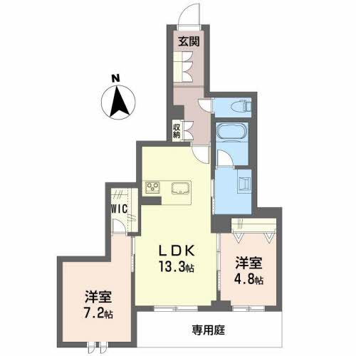 グレイス清水町の間取り