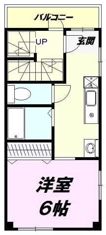 八王子市中野上町のマンションの間取り