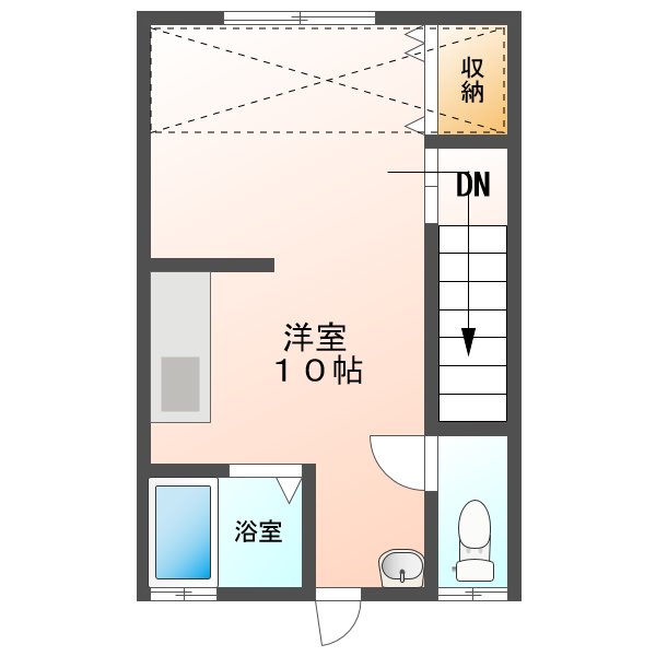 メゾンフォンテーヌの間取り