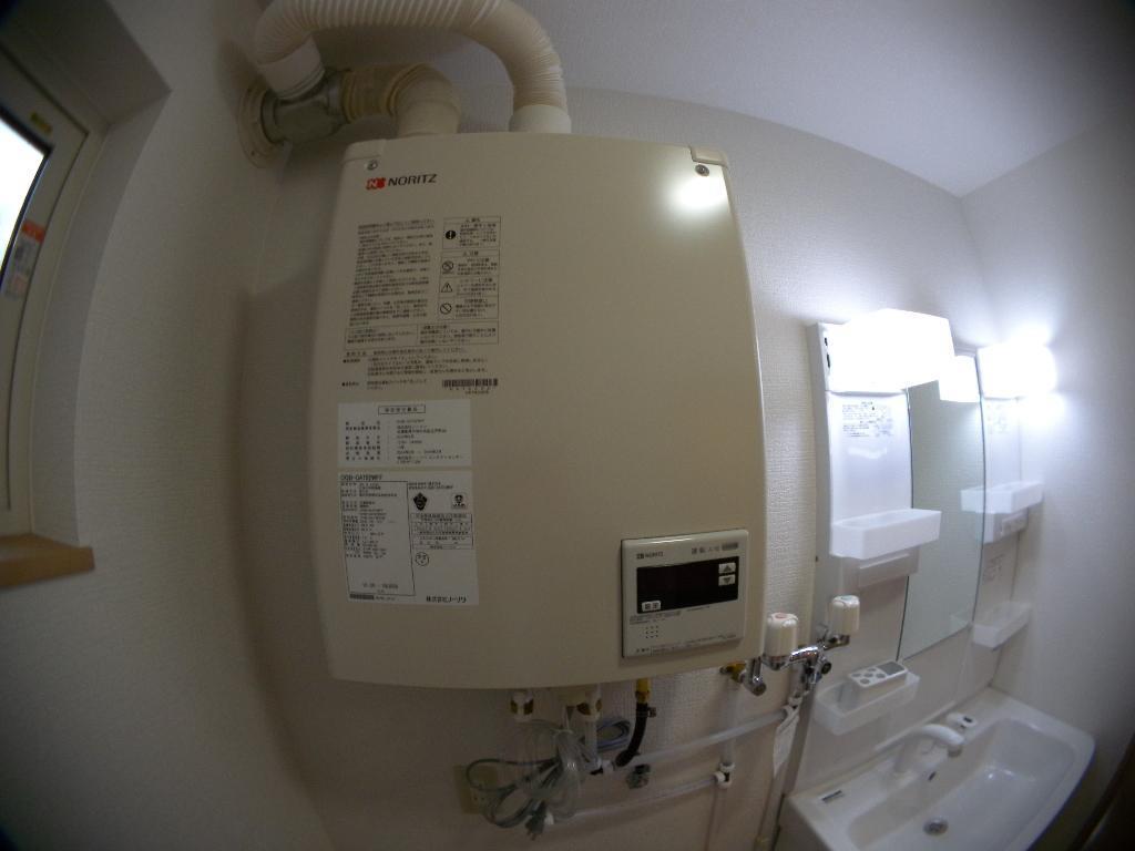 収納　灯油ボイラー