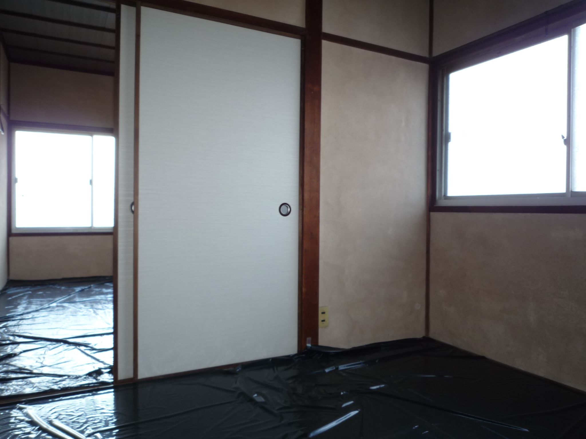 太田アパートの居間写真