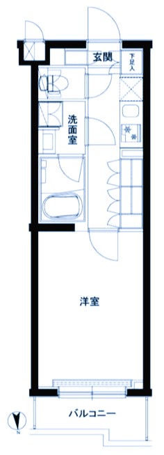 ルーブル横濱青葉台の間取り