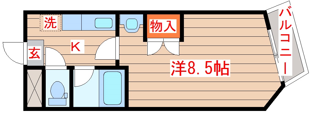 コートウィスタリアの間取り