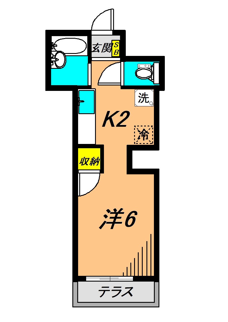 【Nメゾン学芸大の間取り】