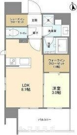 名古屋市中区栄のマンションの間取り