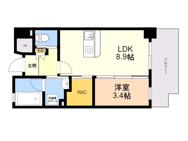 ロイヤルＬＩＮＥ周船寺の間取り