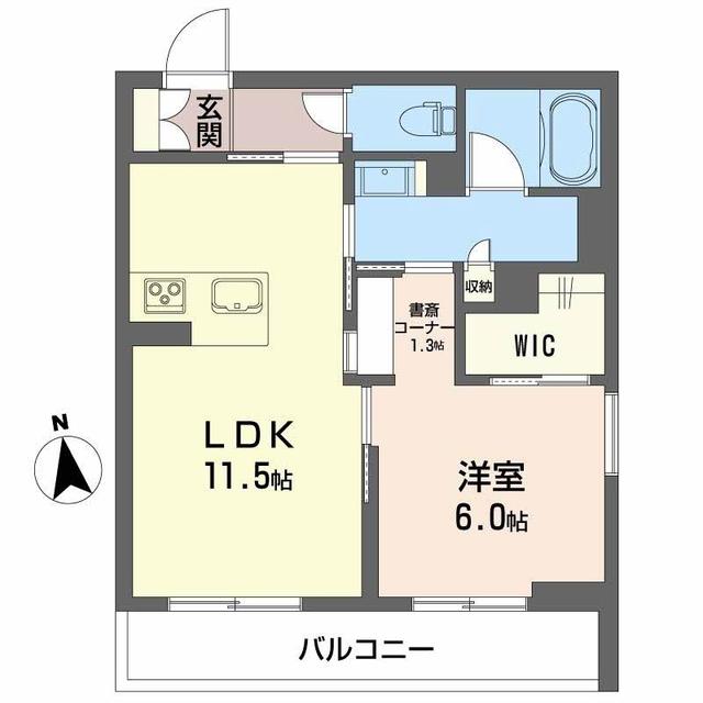 ベレオ南栄町の間取り