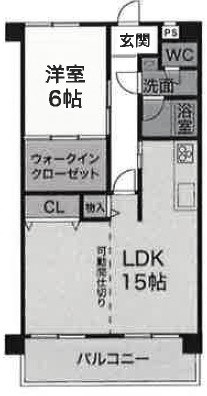 明石市宮の上のマンションの間取り