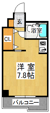 学が丘カレッジハイツの間取り