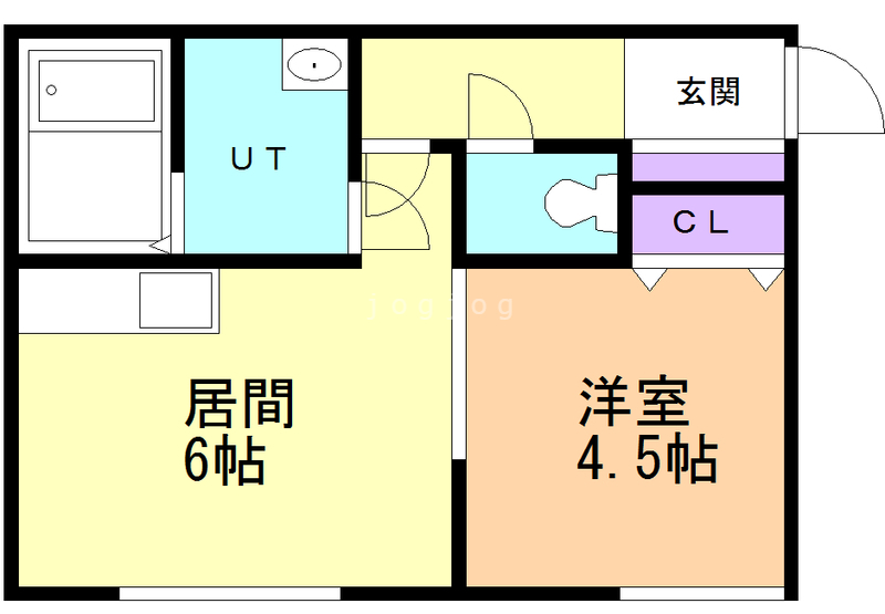 ヒルズ希望の間取り