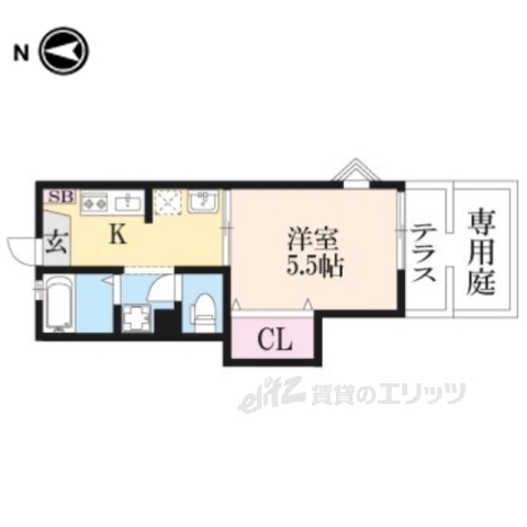 ＭｉＯ聖護院の間取り