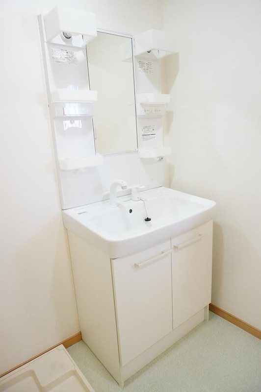 洗面設備　お掃除にも便利なシャワードレッサー