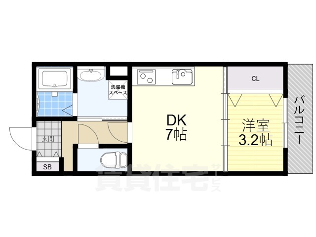 【アート北昭和台町の間取り】