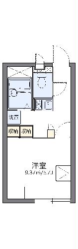 レオパレスＫパティオ大正町の間取り