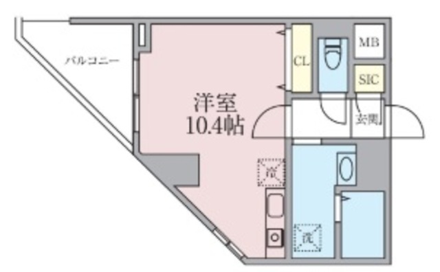 フェリーチェ豊玉北の間取り