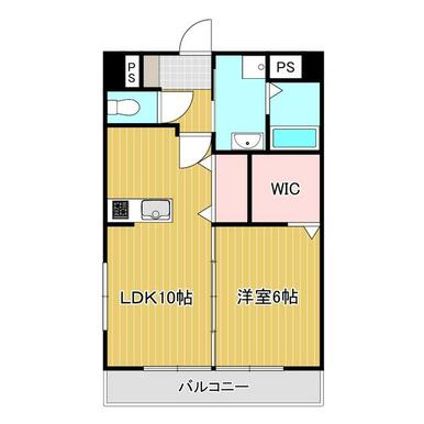 菊池郡菊陽町大字津久礼のマンションの間取り