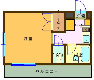 グレイス熊本壱番館の間取り