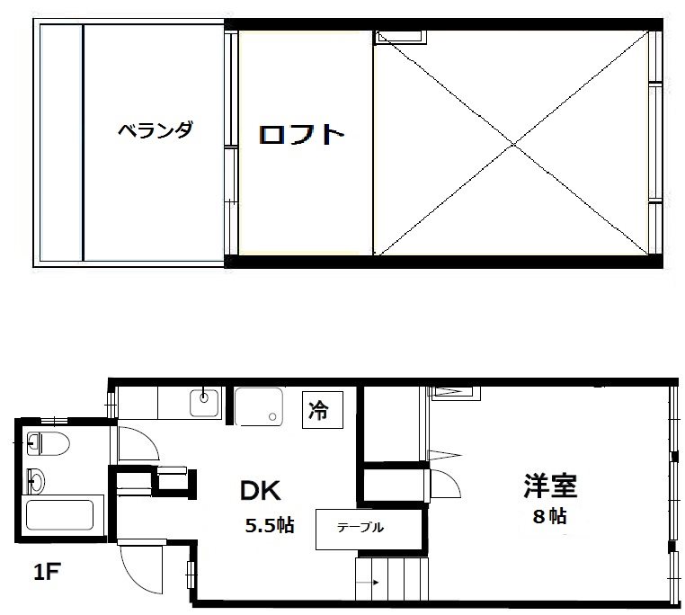 カーサ・ボラールの間取り