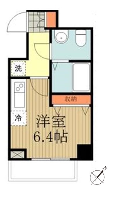 日野市豊田のマンションの間取り