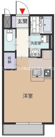 寝屋川市堀溝北町のアパートの間取り