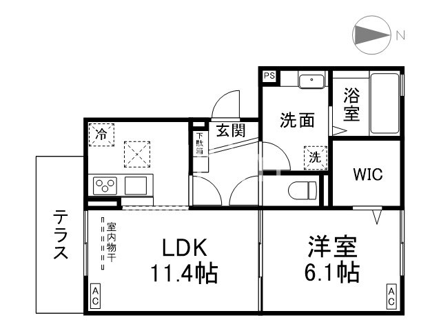 ジュメイラKYOTO2の間取り