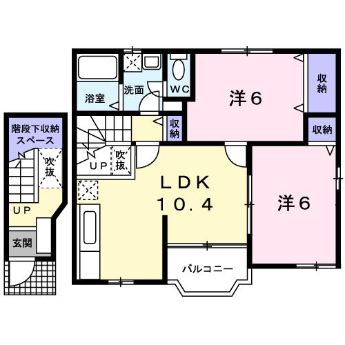 シャルマン　カーサIの間取り