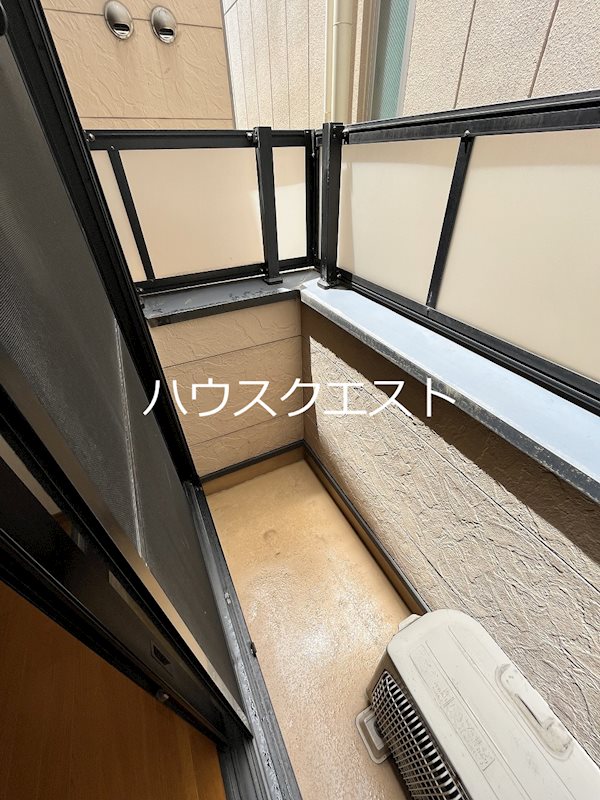 【京都市下京区塩屋町のマンションのバルコニー】