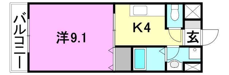 第３マンションふじの間取り