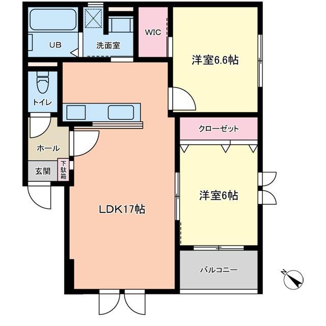 ラルミエール大歳の間取り