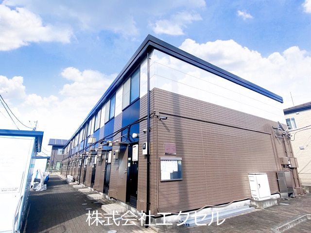 建物外観　メゾネットタイプのお部屋です。