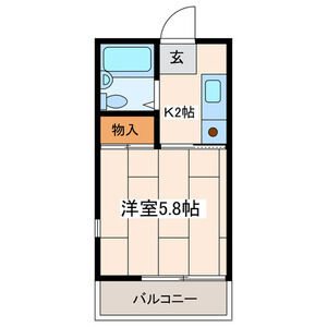 パークヒルズの間取り写真