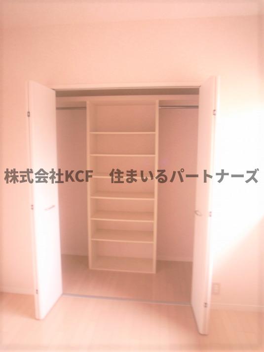 収納　十分な収納スペースがあります