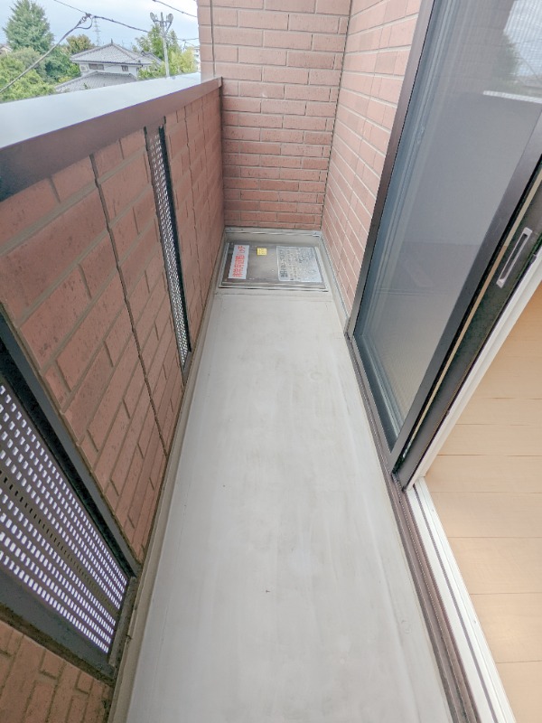 バルコニー　図面と現状に相違がある場合には現状を優先