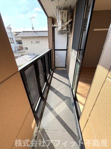 バルコニー　南東向き