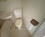 トイレ　ユニットバスのトイレです。