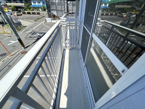 バルコニー　※別部屋の写真です