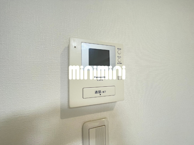 セキュリティ　お顔の確認できて安心ですね