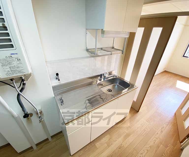 キッチン　ガスコンロ設置可