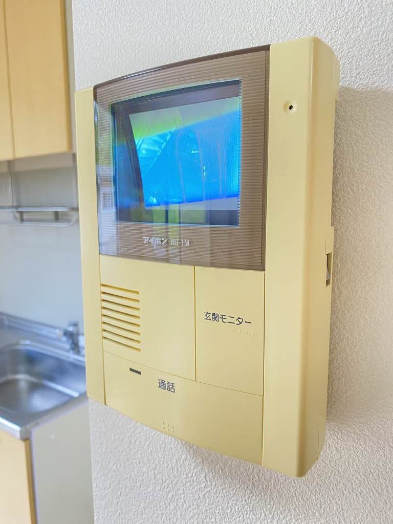 セキュリティ　モニタ付きドアホン
